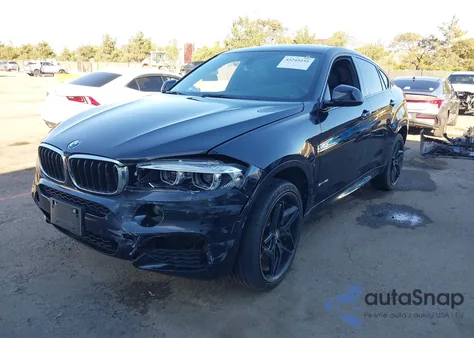 2016 BMW X6 Sdrive35I z USA, uszkodzony, nr VIN 5UXKU0C53G0F92154